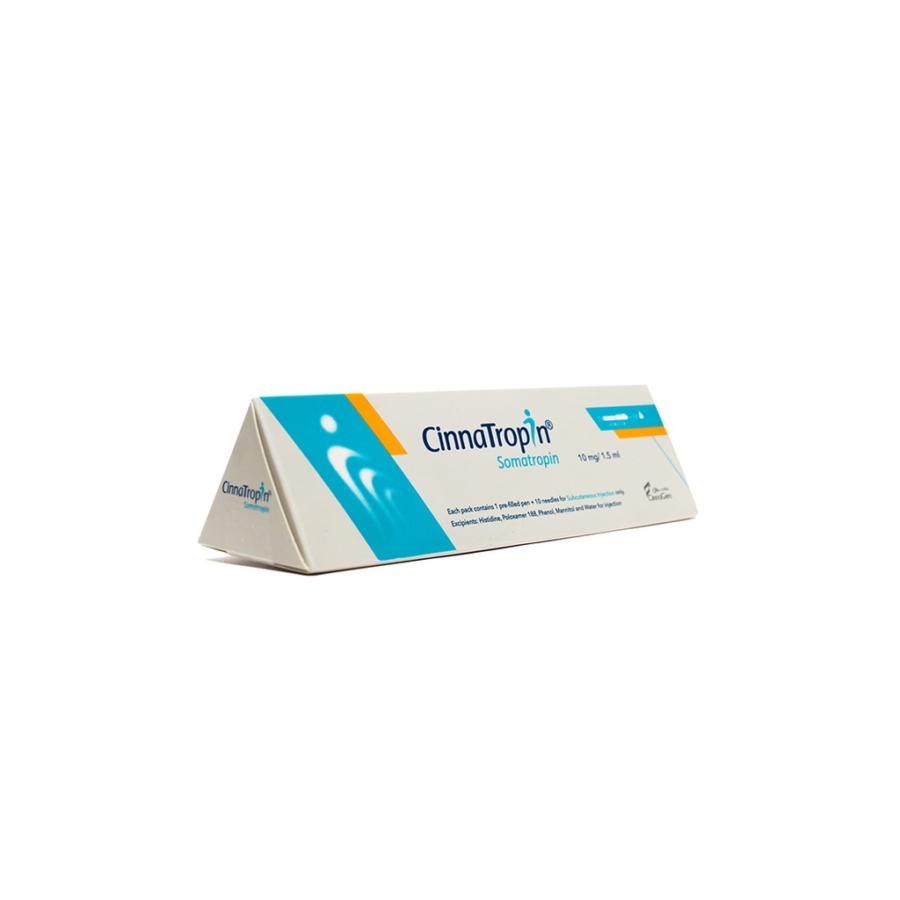 CINNATROPIN -Somatropin -30 IU / PEN -10 MG / 1.5 ML PEN - Image 3