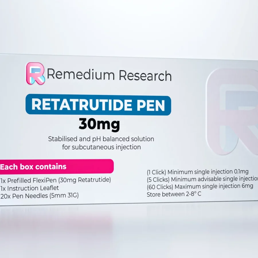Home page 12 Retatrutide Pen 30mg Prefilled FlexiPen — Remedium Research