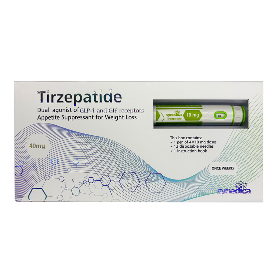 Tirzepatide 40mg Synedica vial UK London peptide compound for advanced fitness and performance use