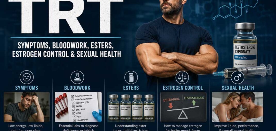 TRT testosterone replacement therapy and men's health