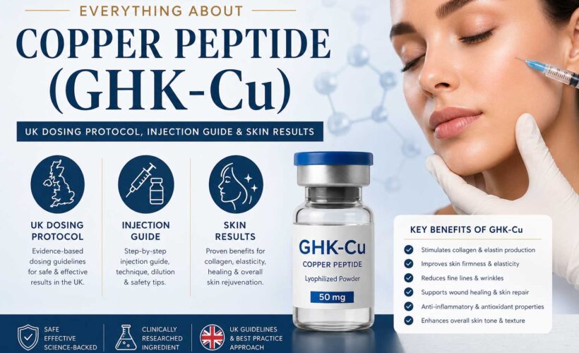 Subcutaneous injection guide and skin structure for GHK-Cu Copper Peptide protocol