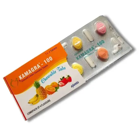 Kamagra Chewable Tablets | Sildenafil Chewable Tablets