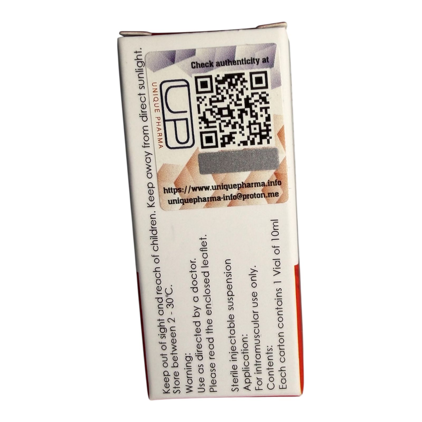 Masteron P 100mg (Drostanolone Propionate) | Unique Pharma - Image 3