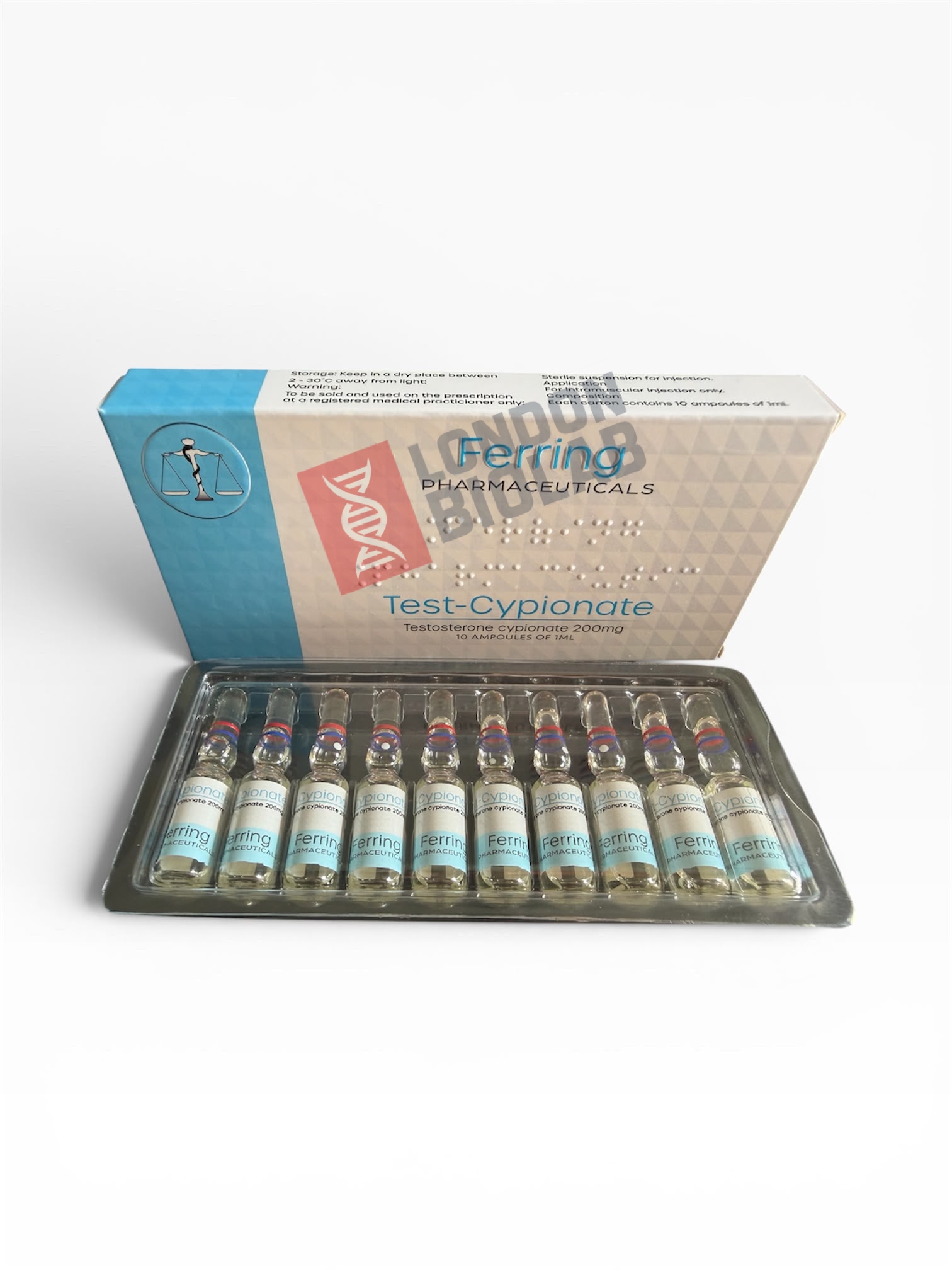 Testosterone Cypionate Ferring 200mg/ml