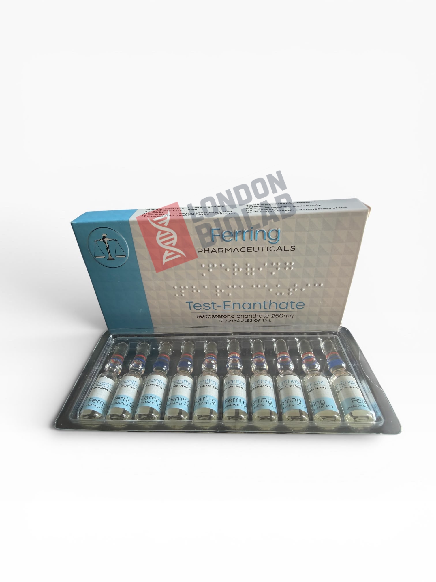 Testosterone Enanthate Ferring 250mg/ml Test E