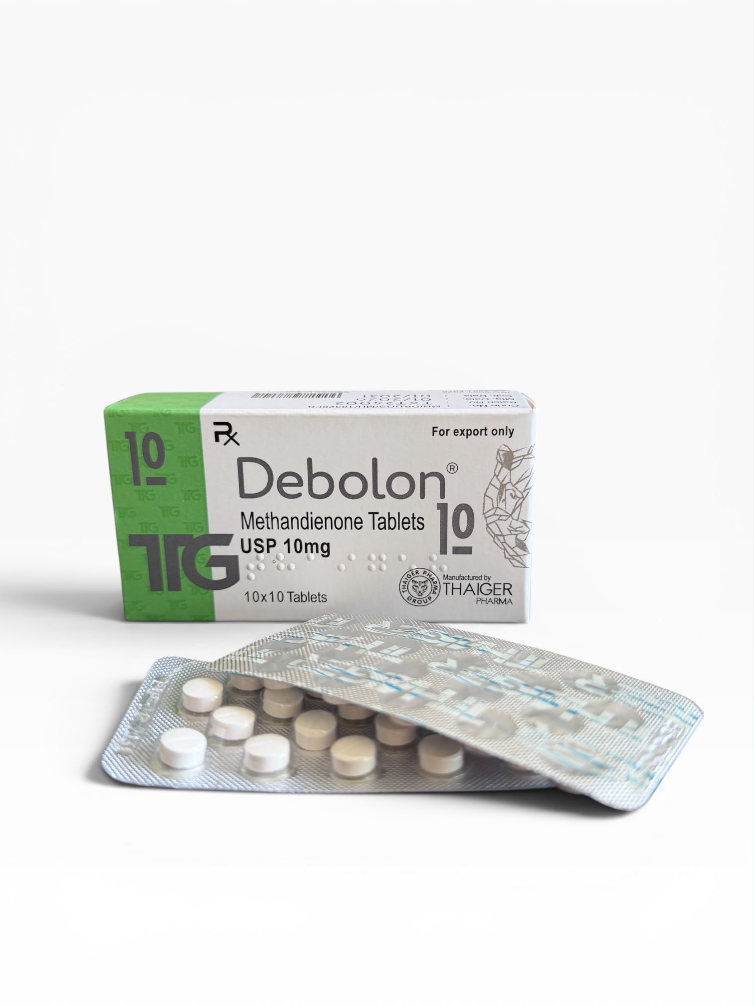 Buy Dbol 10mg UK | Dianabol Methandienone | Thaiger Pharma