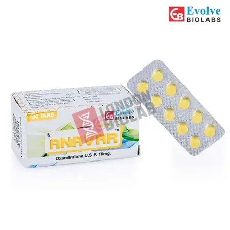 Anavar Evolve Biolabs Oxandrolone tablets