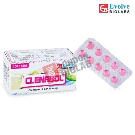 Clenbuterol Evolve Biolabs 100 Tabs 0.04mg