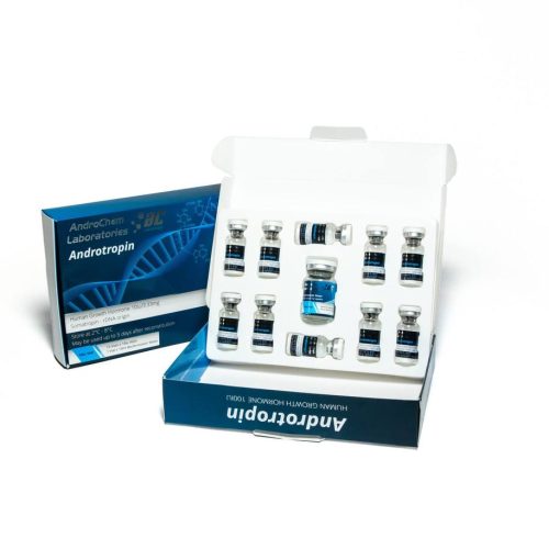 HGH 100 IU Androchem UK growth hormone vials